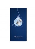 Kartka Świąteczna z Bombką Przypominającą Kulę Ziemską FS435ng-n
