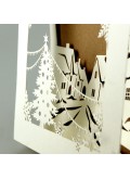 Kartka Świąteczna Zimowy Pejzaż FS752tz