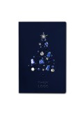 Kartka Świąteczna Choinka z Elementami Świątecznymi FS390gg-n