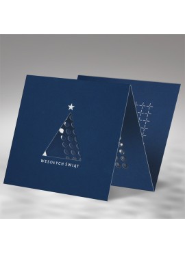 Kartka świąteczna z logo Trójwymiarowa FS783ng
