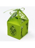 Pudełko na Prezenty Wielkanocne w Kolorze Zielonym