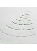 Kartka Świąteczna Zielona Choinka 3D FS479tb