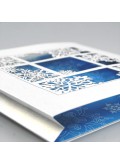 Kartka Świąteczna Trójwymiarowa Śnieżynki FS782tb
