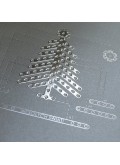 Kartka Świąteczna z Motywem Technicznej Choinki FS639s