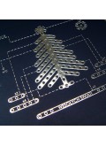 Kartka Świąteczna z Motywem Technicznej Choinki 2 FS639gg